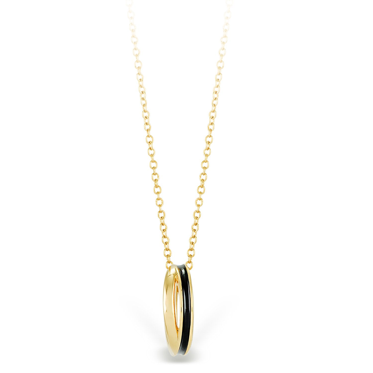 Conjunto de Aleación Bañado en Oro con Esmalte y Cristal Emporia® Blanco (Collar +Pendientes +Colgante ) 3 