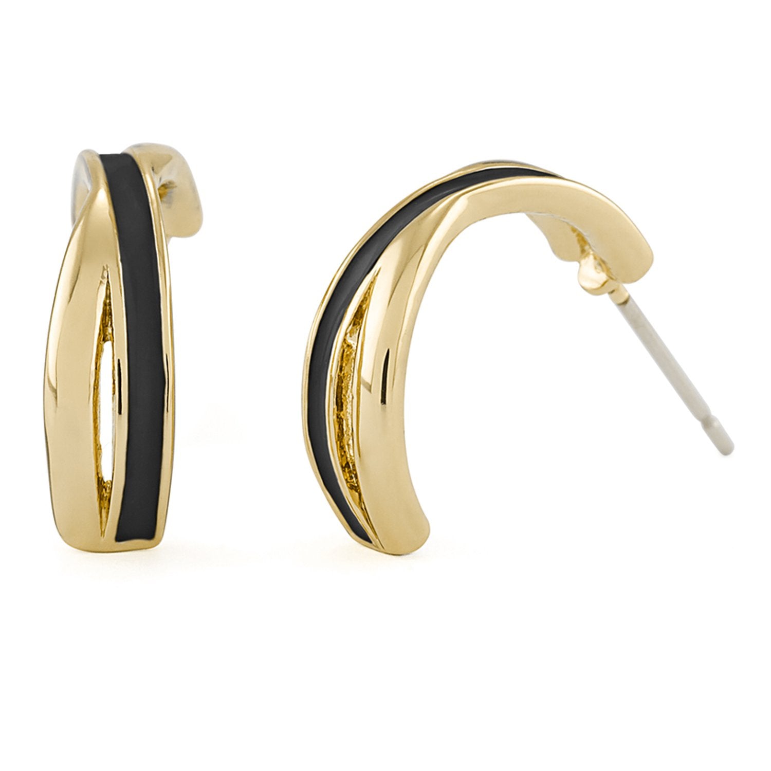 Conjunto de Aleación Bañado en Oro con Esmalte y Cristal Emporia® Blanco (Collar +Pendientes +Colgante ) 5 