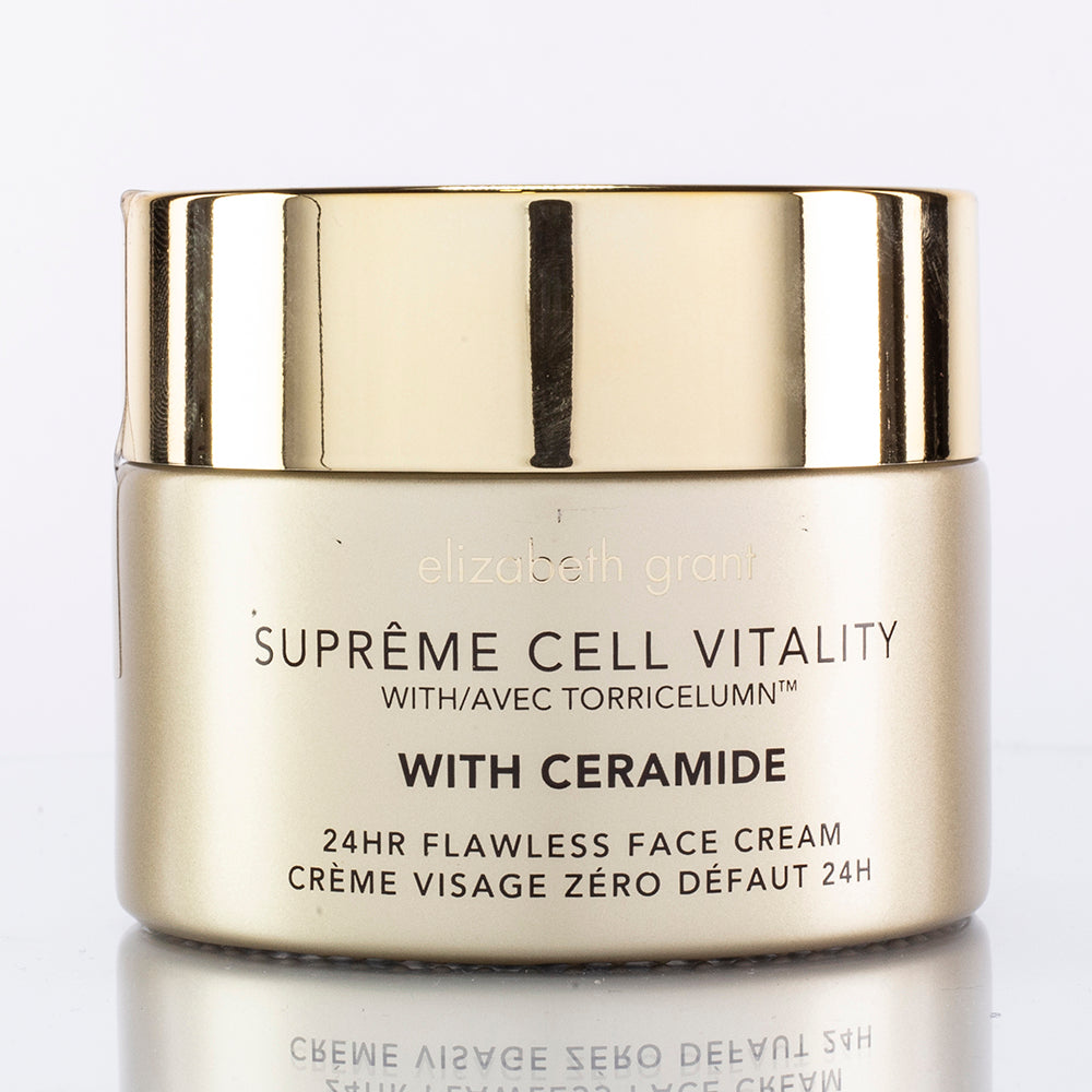 Elizabeth Grant "Supreme Cell Vitality" 24 horas perfecta crema de rostro y ojos con ceramida