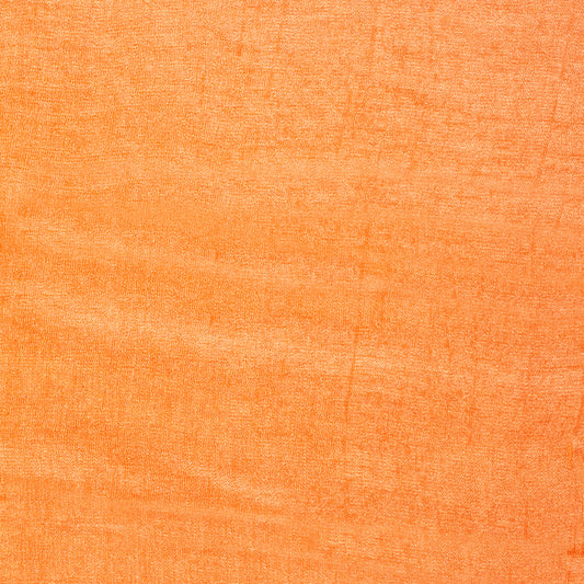 100% Lenço de Seda Viscose, 180 cm x 85 cm, Laranja