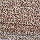 Lenço da moda, 100% viscose,160 cm x 50 cm, CASTANHO LEOPARDO