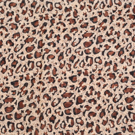 Lenço da moda, 100% poliéster, 160 cm x 70 cm, CASTANHO GIRAFA