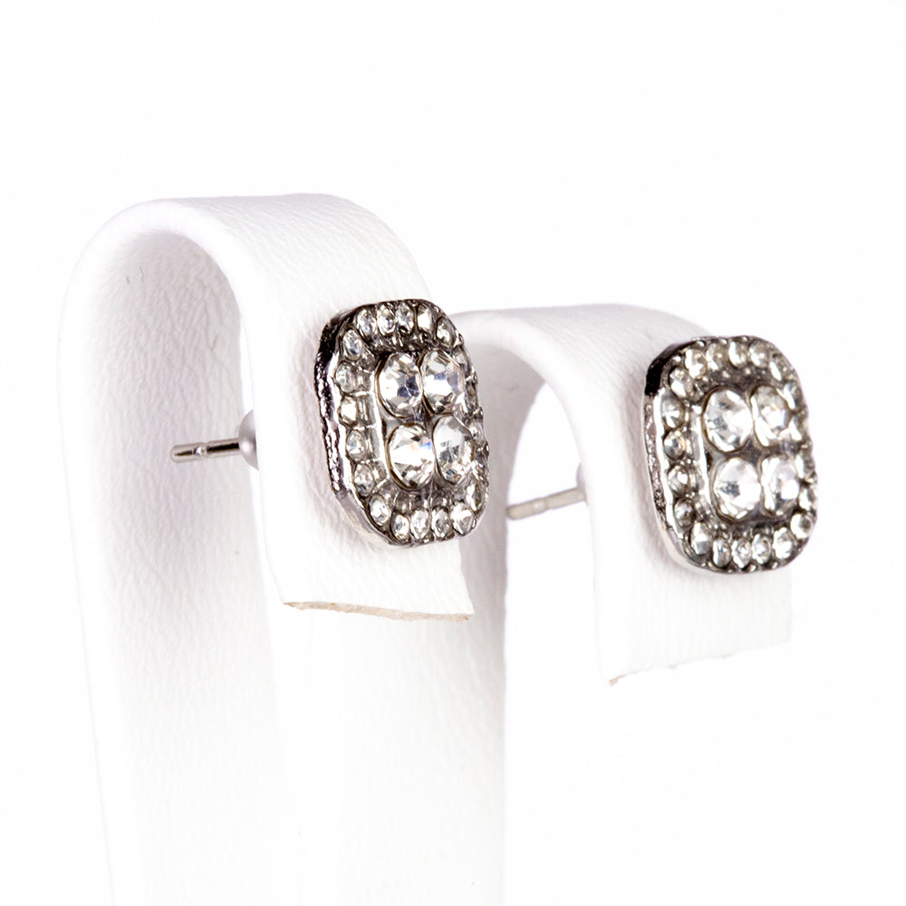 Reloj de Aleación Bañado en Oro con Cristal Emporia® Blanco (Collar +Pendientes +Pulsera +Colgante ) 7 