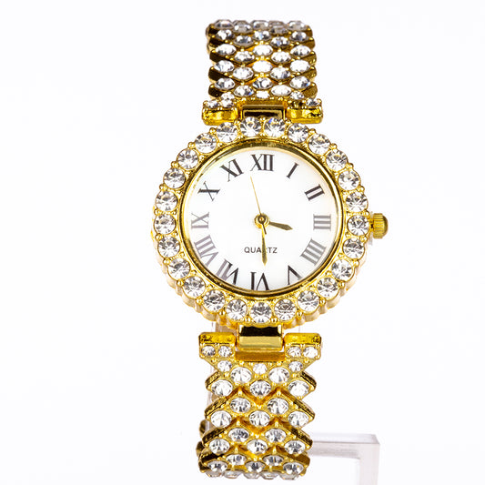 Emporia,set de 5 piezas de joyería de calidad premium que incluye un reloj, una cadena, un colgante, unos pendientes y un anillo en una exclusiva caja de regalo de efecto piel
