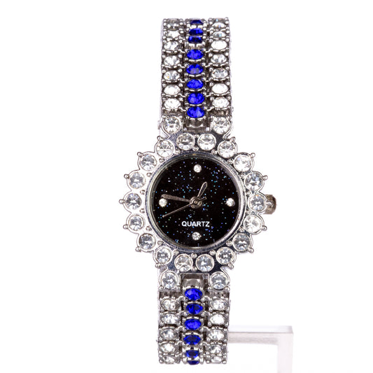 Emporia, set de 4 piezas de joyería de calidad premium que incluye un reloj, un collar, una pulsera y unos pendientes en una exclusiva caja de regalo en polipiel