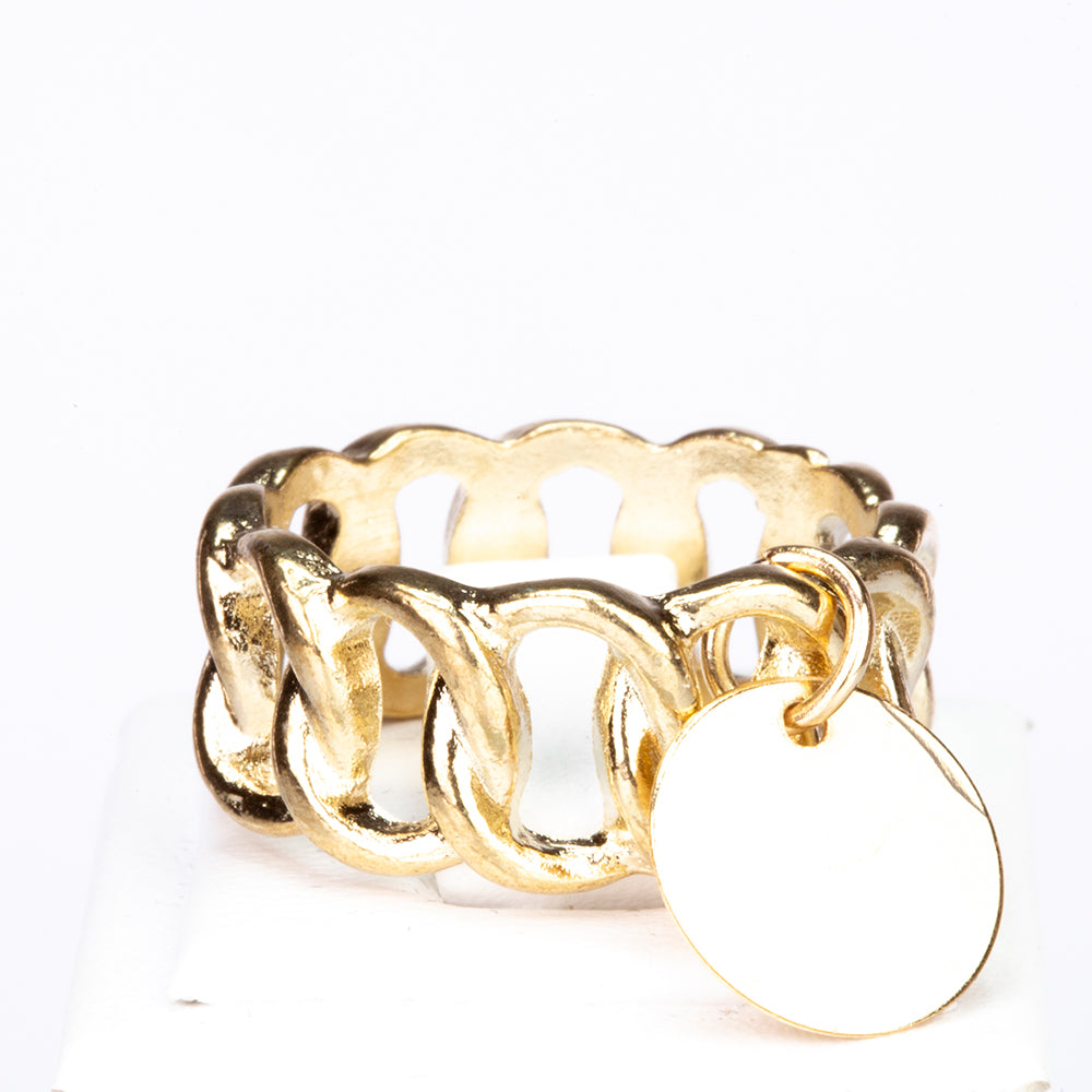 Reloj de Aleación Bañado en Oro con Cristal Emporia® Blanco (Collar +Pendientes +Pulsera +Colgante )