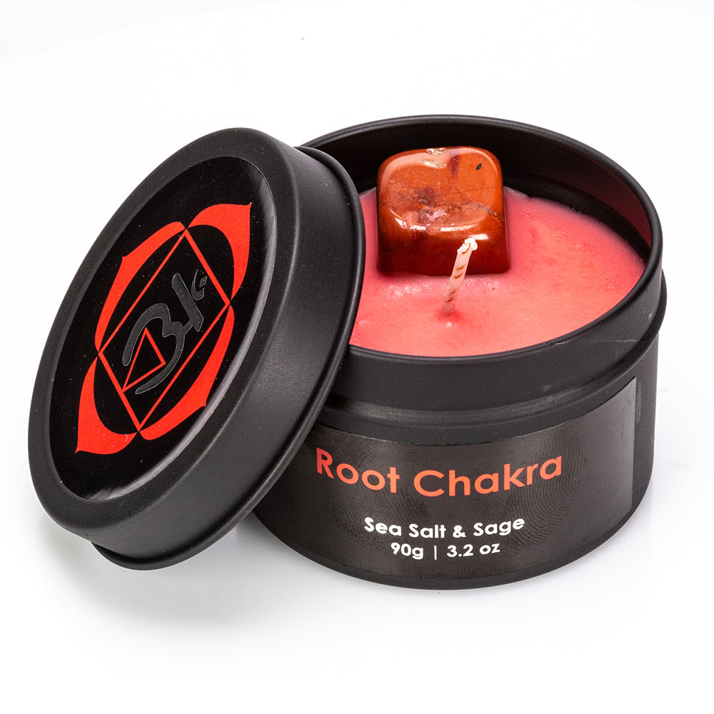 Juego de regalo Emporia de 9 piezas de 7 velas de cristal de chakra, colgante de chakra y pulsera de chakra con amatista, lapislázuli, citrino, aventurina verde, ojo de tigre, jaspe rojo y cuarzo transparente 19 