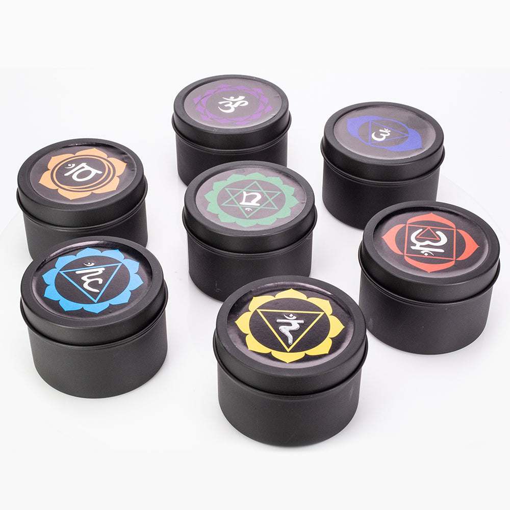 Juego de regalo Emporia de 9 piezas de 7 velas de cristal de chakra, colgante de chakra y pulsera de chakra con amatista, lapislázuli, citrino, aventurina verde, ojo de tigre, jaspe rojo y cuarzo transparente 21 