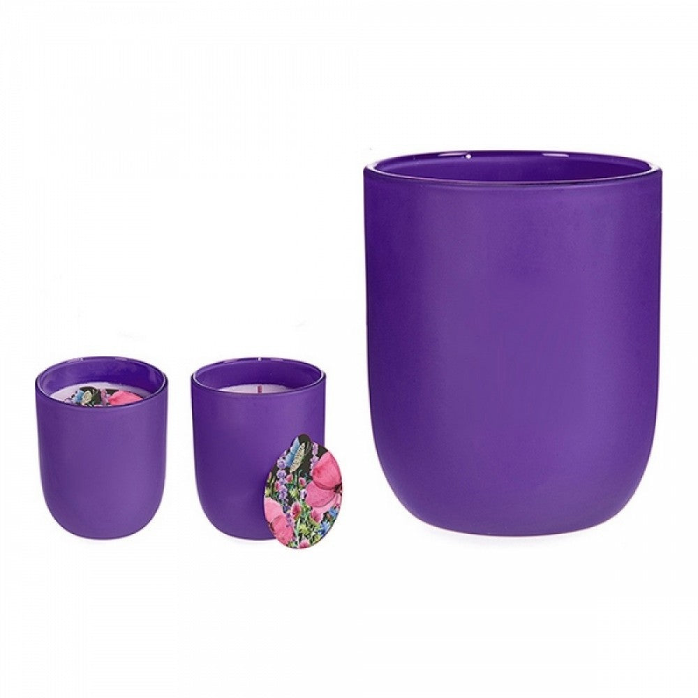 Scented Candle Lavendar Purple 4 