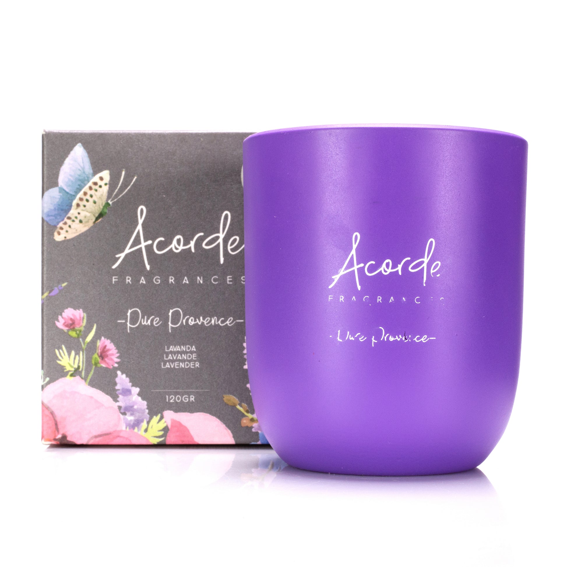 Scented Candle Lavendar Purple 1 