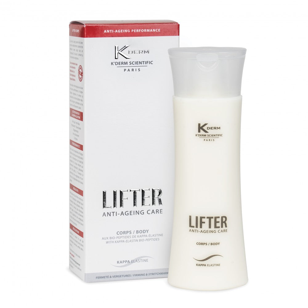 K'Derm Lifter Anti-Ageing Cream with Kappa-Elastin for Body - Crema body milk Antiedad con Kappa-Elastina, 150 ml