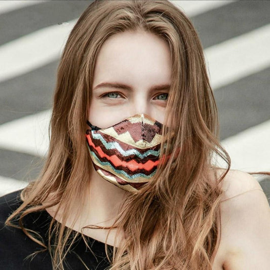 Mascarillas respiratorias de protección con Filtro de 7 piezas - Puede usar durante 7 meses!