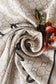 Pañuelo-Chal de seda, 90 cm x 180 cm, perla de diamantes con borde de texto elegante, beige