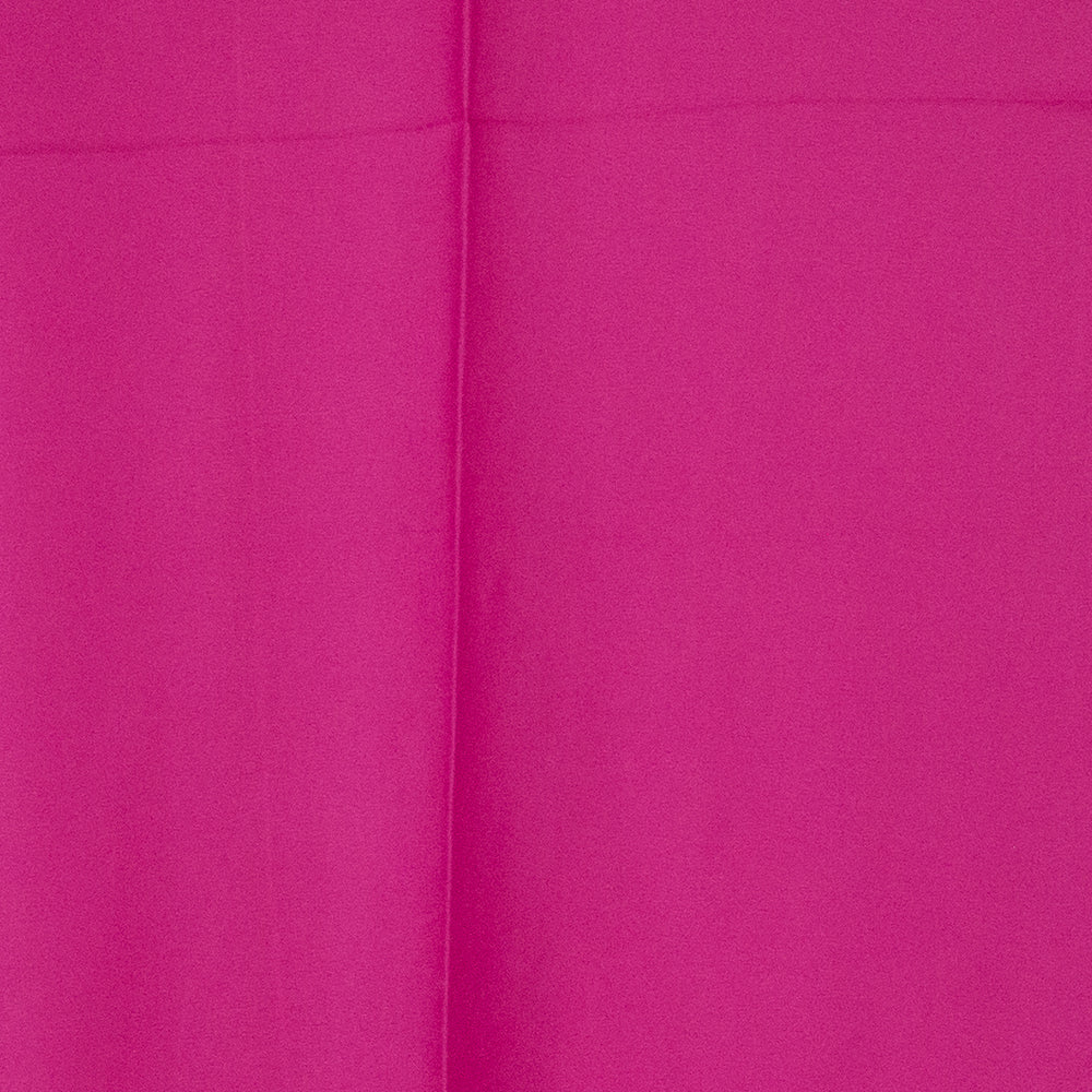 Pañuelo 100% Seda, 90 cm x 180 cm, Liso Rosa Fucsia 3 