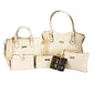 Emporia set de 5 bolsos + REGALO de set de manicura en beige claro