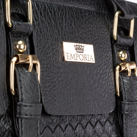 Emporia Colección de invierno 2023- Triumph, set de bolsas de 5 piezas en negro