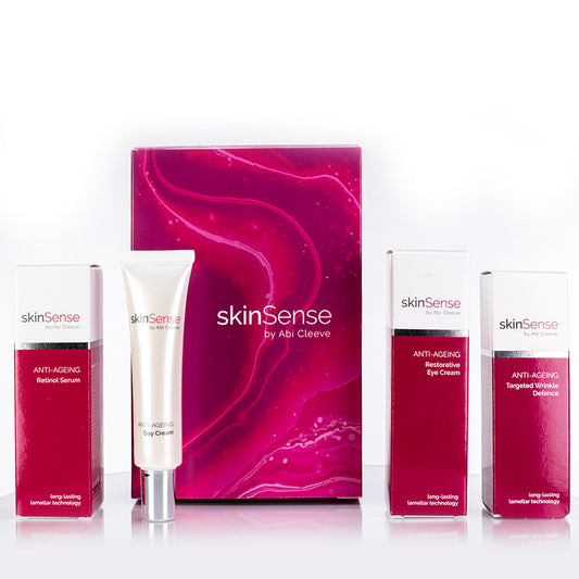 Colección de 4 piezas de tratamiento antiedad SkinSense