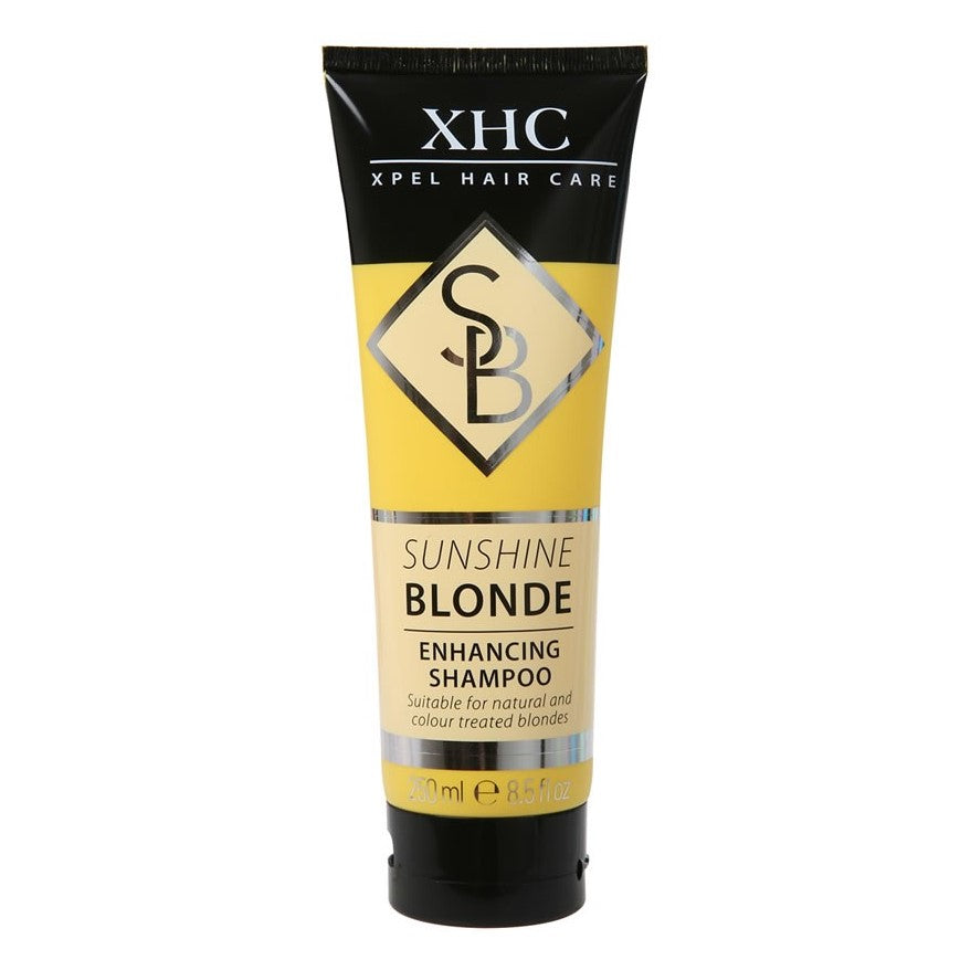 XHC Blonde Champú Para Cabellos Rubios Naturales Y Teñidos, 250 ml