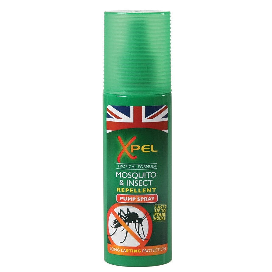 Spray repelente de mosquitos e insectos de larga duración para adultos - 120 ml
