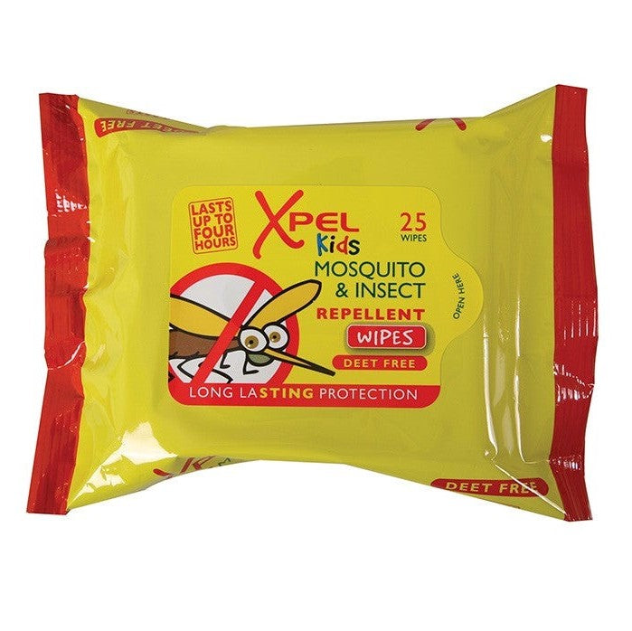 TOALLITAS REPELENTE DE MOSQUITOS PARA NIÑOS - 25 uds 1 