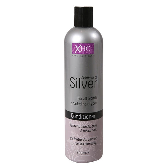 Acondicionador aclarante con purpurina plateada - 400 ml