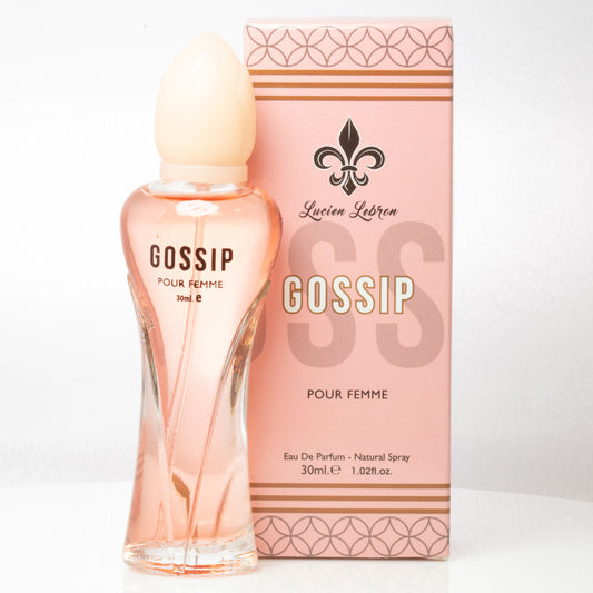 30 ml EDT Lucien Lebron Gossip Dulce Fragancia Floral para la mujer