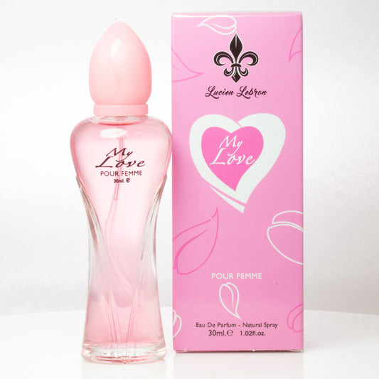 30 ml EDT Lucien Lebron My Love Dulce Fragancia para la mujer