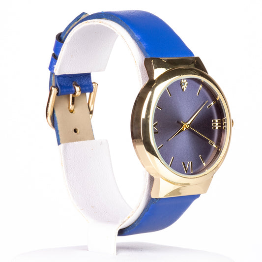 de Aleación Bañado en Oro con Zafiro