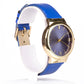 Reloj Emporia de aleación en tono dorado con zafiro.