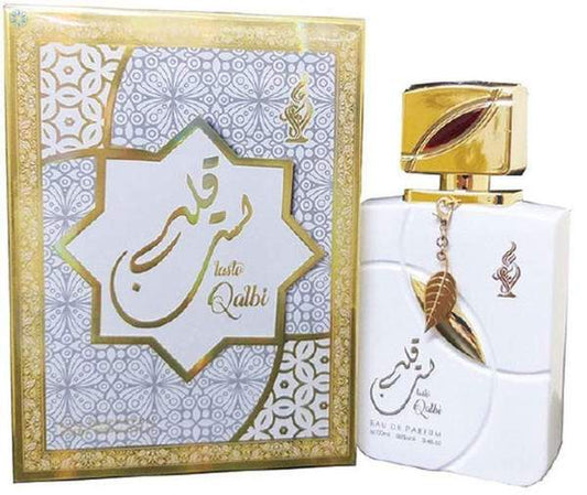 100 ml Eau de Perfume Lasto Qalbi, Fragancia de almizcle afrutado para mujer