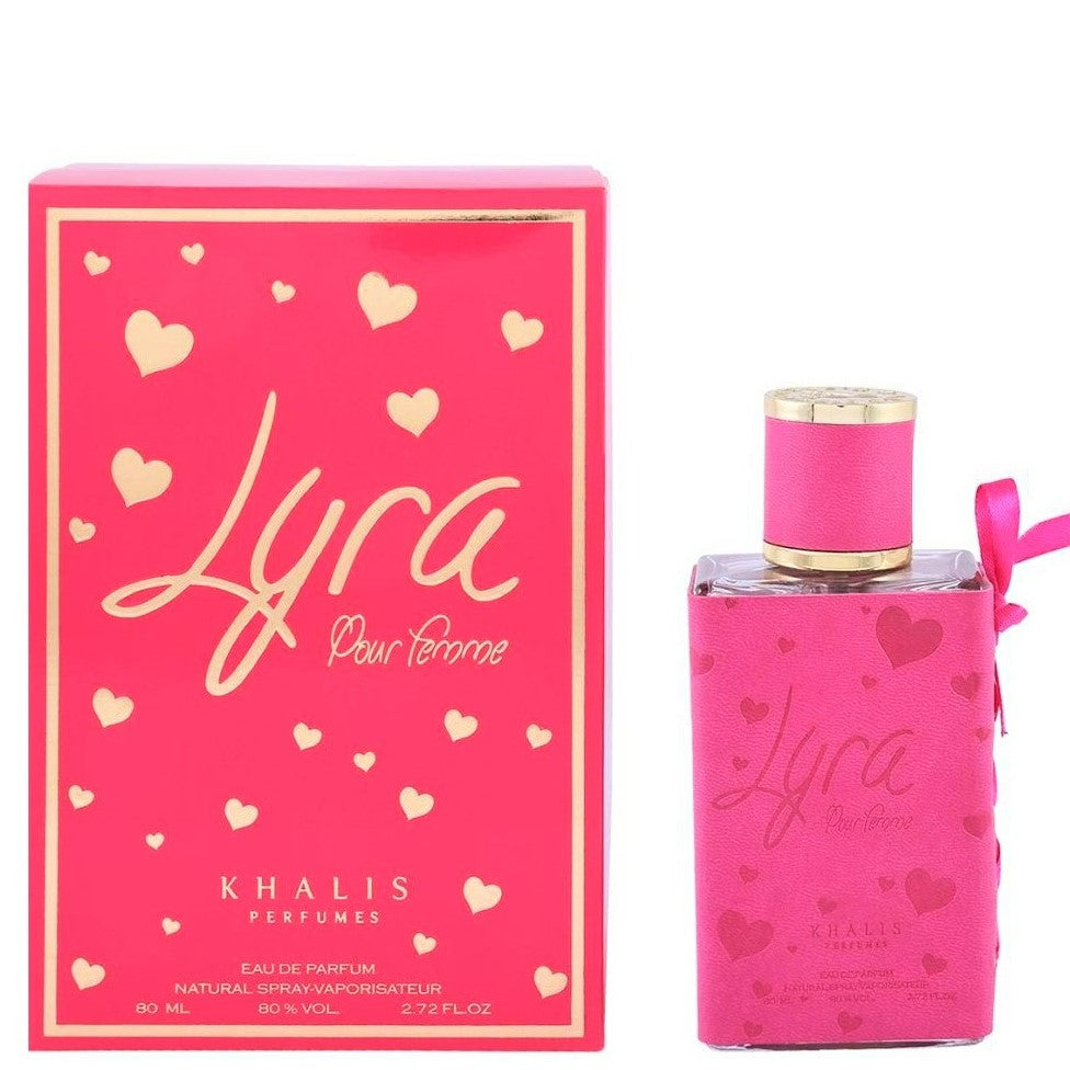 80 ml Eau de Perfume Lyra Fragancia Frutal-Floral para Mujeres