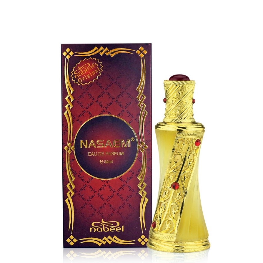 50 ml Eau De Perfume Nasaem Floral-Amaderada Fragancia para Mujeres y Hombres