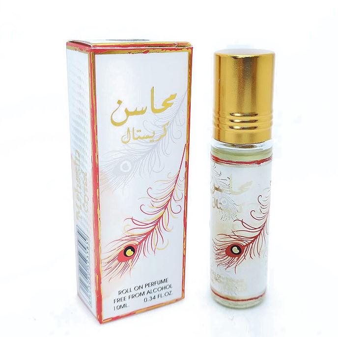 10 ml de Aceite de Perfume Mahasin Crystal Fragancia Dulce Floral para Mujeres 1 
