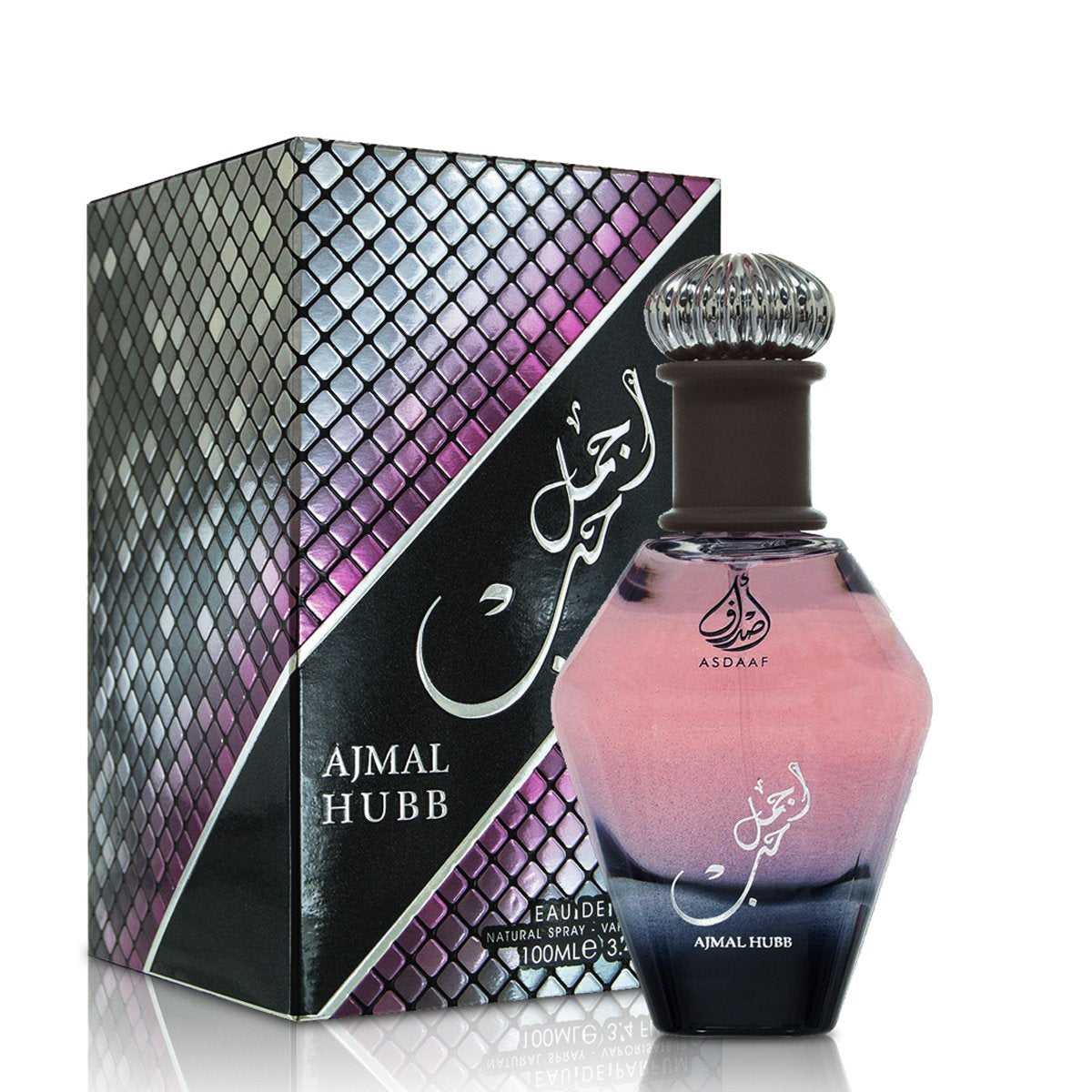 100 ml Eau de Perfume Asdaaf Ajmal Hubb Fragancia jazmín Leñoso para Mujeres 1 