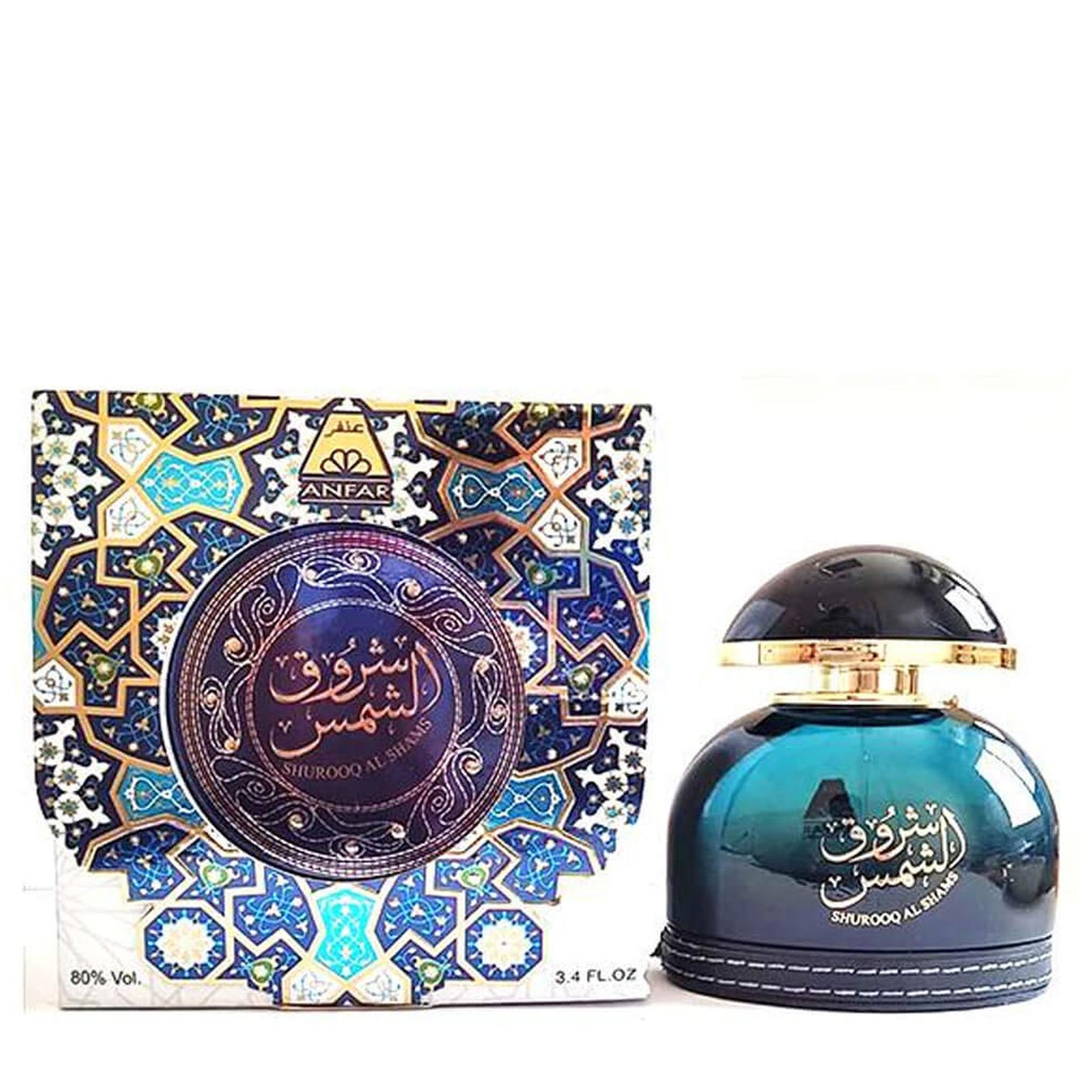 100 ml Eau de Perfume Shurooq Al Shams Fragancia Oriental Leñoso para Hombres