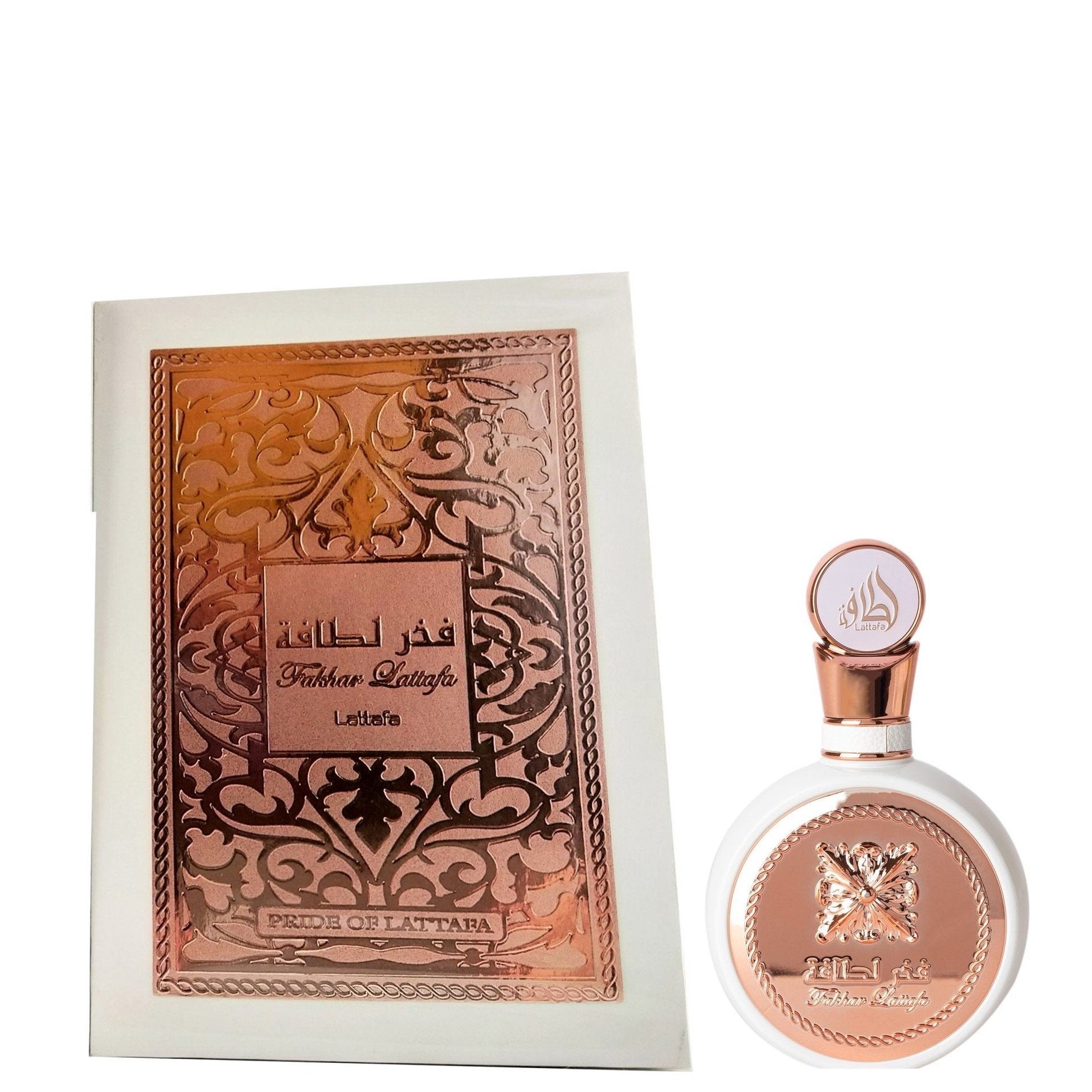 100 ml Eau de Perfume Fakhar Lattafa Pink Oriental Fragancia floral y dulce para mujer 1 