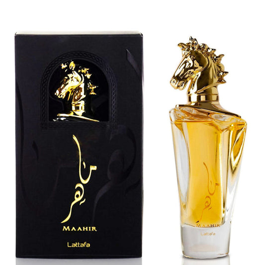 100 ml Eau de Perfume Maahir Fragancia Oriental Picante y Floral Afrutado para Hombres