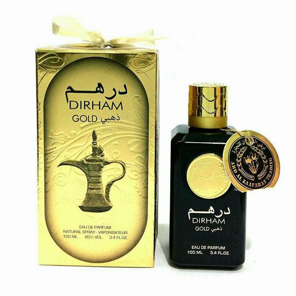 100 ml Eau de Parfum Dirham Gold Fragancia picante oriental para hombre 1 