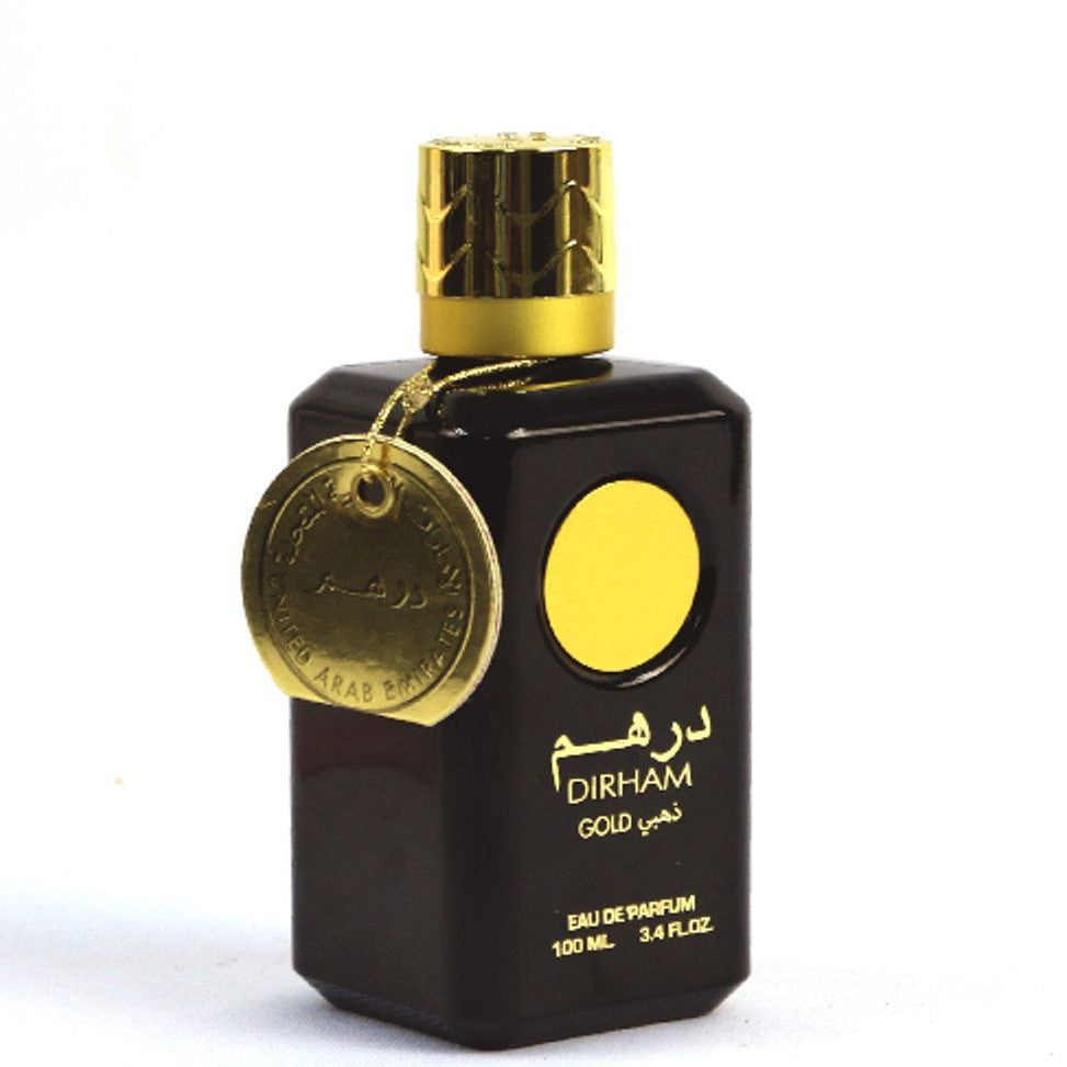 100 ml Eau de Parfum Dirham Gold Fragancia picante oriental para hombre 3 