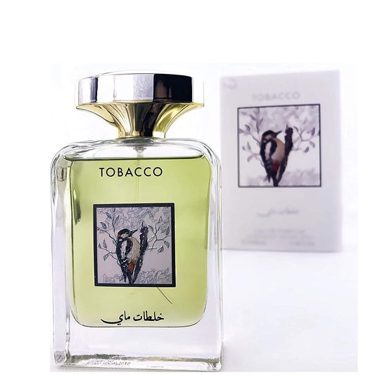 100 ml Eau de Parfum Tobacco Fragancia amaderada picante para hombres y mujeres