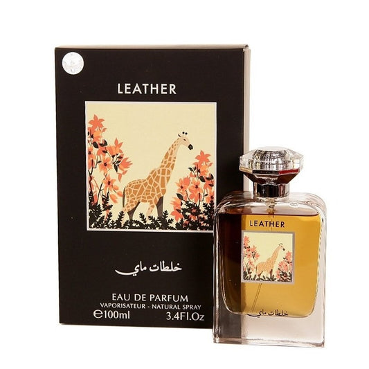 100 ml Eau de Parfum Leather Fragancia de almizcle picante sándalo para hombres