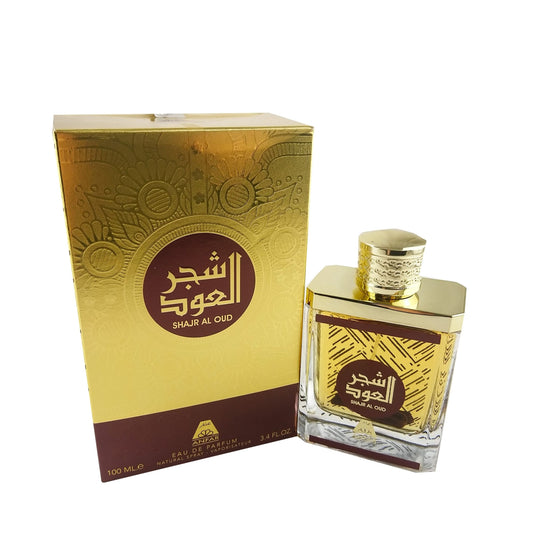 100 ml Eau de Parfum Shajr Al Oud Almizcle amaderado fragancia cítrica ligera para hombres