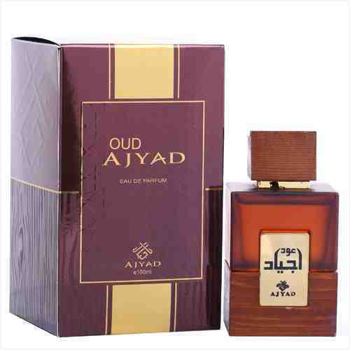 100 ml Eau de Parfum Oud Ajyad Fragancia de cuero almizclado amaderado para hombres 1 