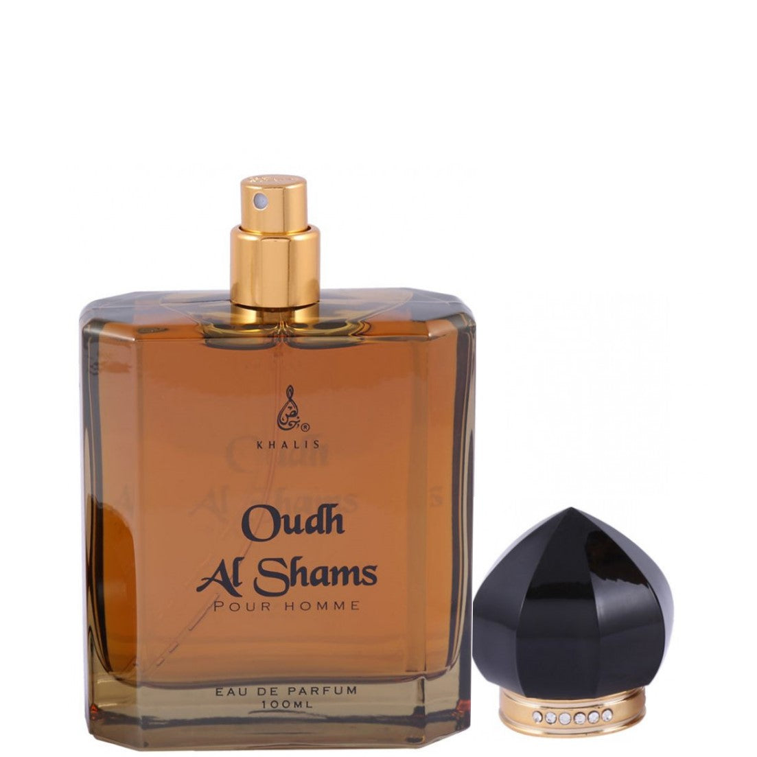 100 ml Eau de Perfume Oudh Al Shams Fragancia Leñosa Picante Oud para hombre