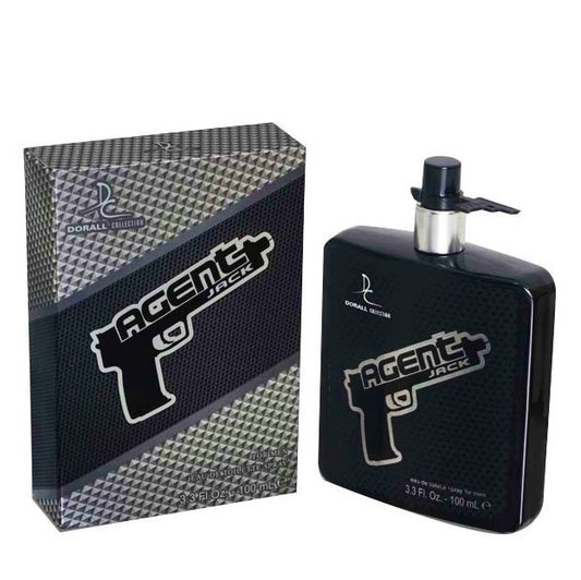 100 ml EDT Agent Jack Amaderada Fragancia Ámbar Picante para hombres
