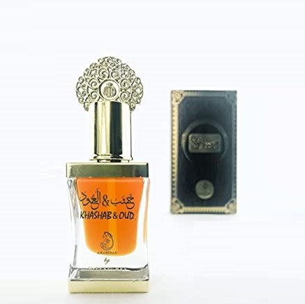 12 ml de aceite de perfume Khashab & Oud Brown Spicy Sweet Fragancia para hombres