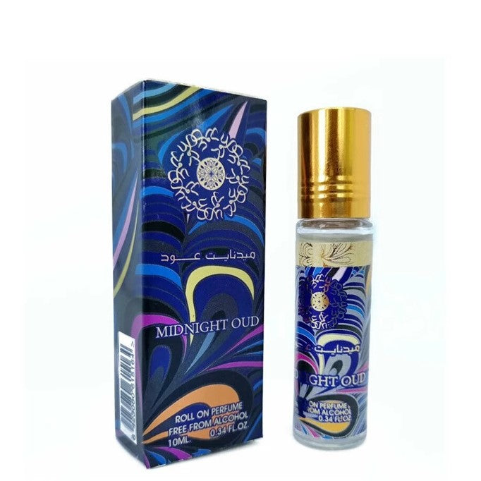 10 ml de aceite de perfume Midnight Oud Woofy Spicy Oriental Fragania para hombres