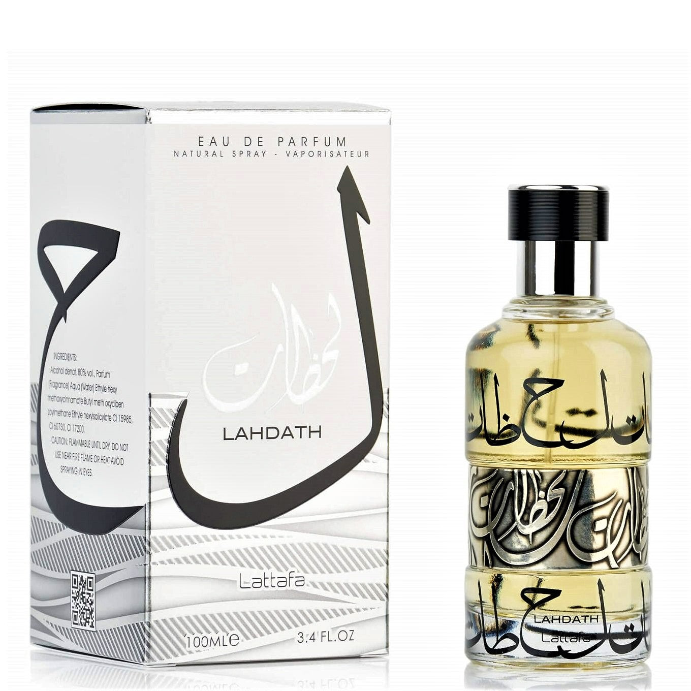 100 ml Eau de Perfume Lahdath Fragancia amaderada y especiada para hombre