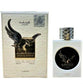 100ml Eau de Perfume Malik Al Tayoor Fragancia de cuero y cítricos frescos de lujo para hombres