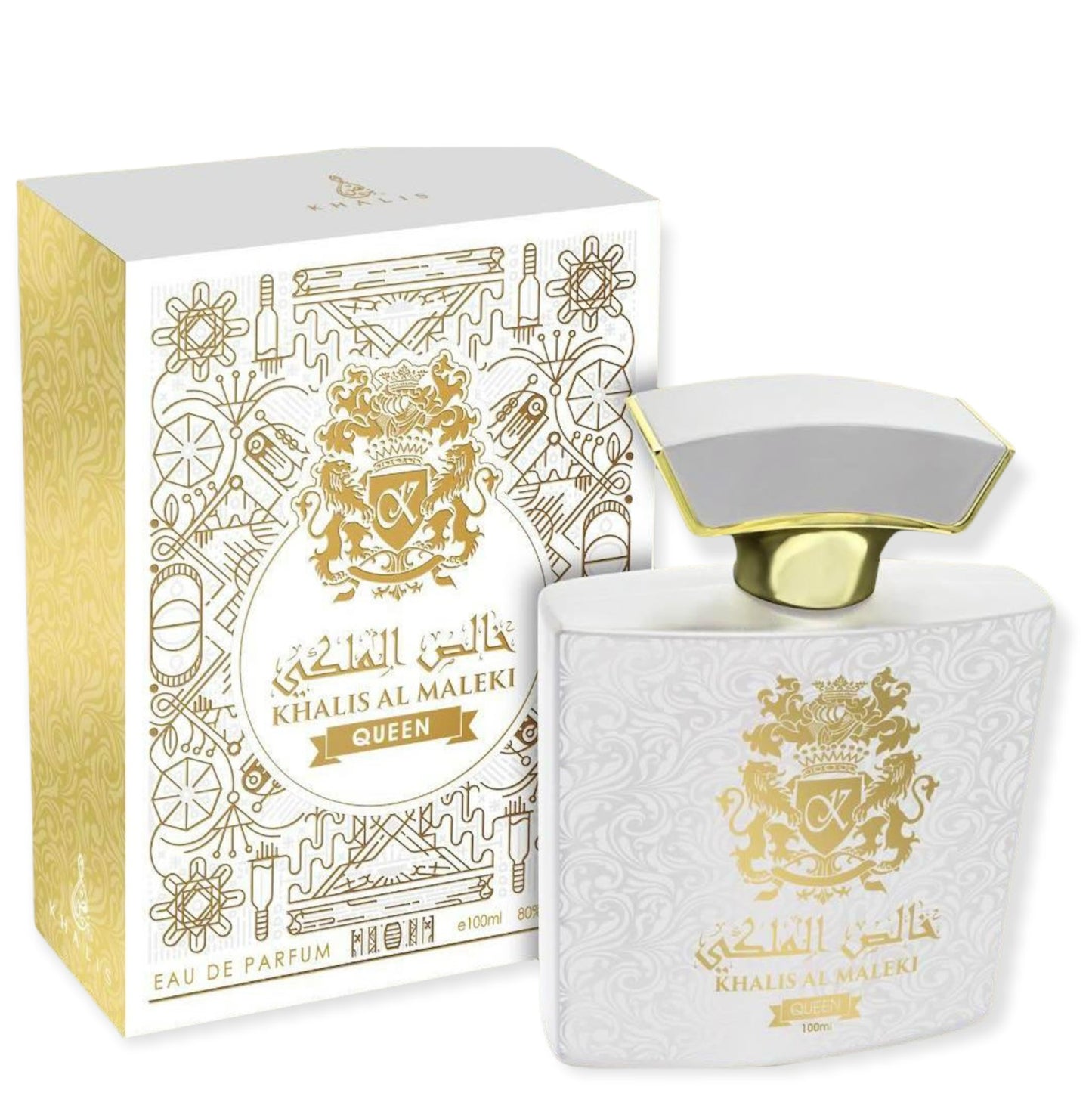 100 ml Eau de Perfume Al Maleki Queen, fragancia amaderada de jazmín para mujer